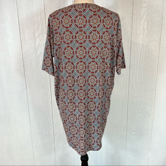 NEW Lularoe Irma Tunic Top Colorful Geometric Print XXS - Picture 4 of 10